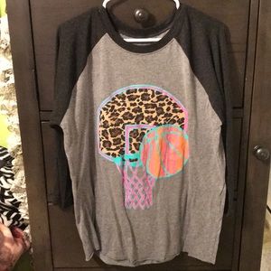 basketball long sleeved shirt